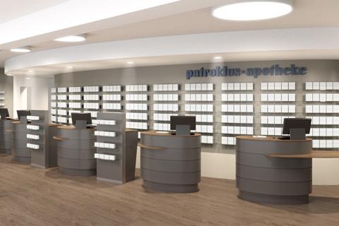 Apothekenumbau | Patroklus Apotheke Dortmund