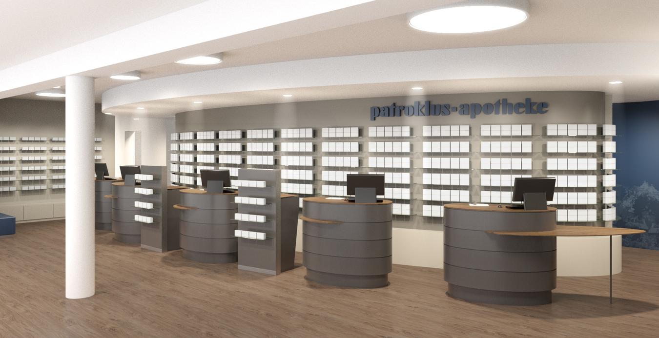 Apothekenumbau | Patroklus Apotheke Dortmund